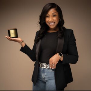 Alicia, Founder, Owner, and CEO of Endless Serenity Candle Co.